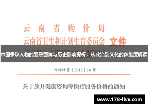 中国争议人物的复杂面貌与历史影响探析：从政治到文化的多维度解读